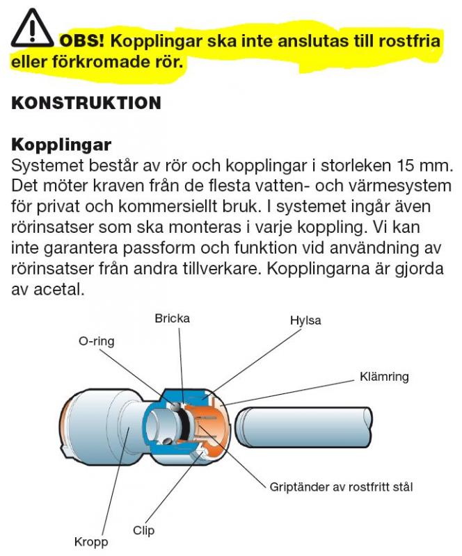 Pex Ror Koblinger