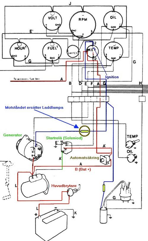 Laddningslampa - MotorbåtSnack - Maringuiden bosch voltage regulator wiring diagram 
