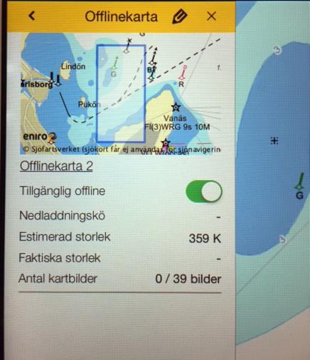 Eniro på sjön, offlinekartor till IPad - Navigation - Maringuiden