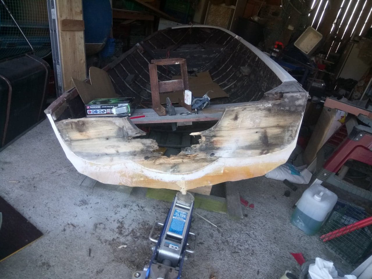 de mjukaste delar bortagna